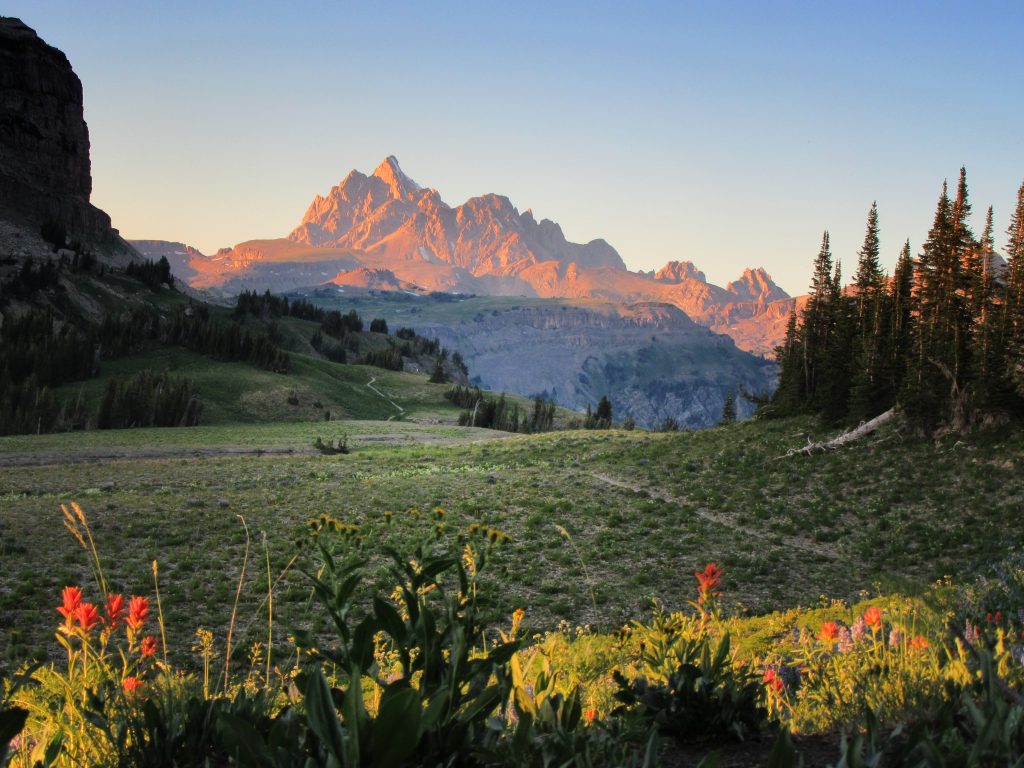 Teton Crest Trail - The view from Fox Creek Pass